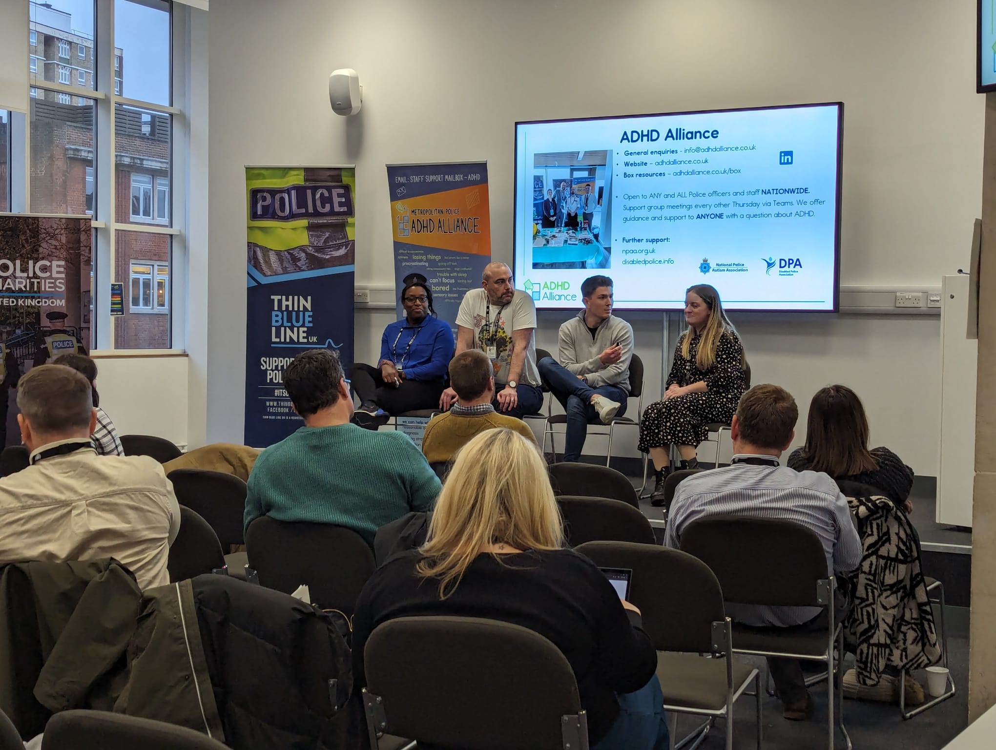 Members at an ADHD Alliance support session